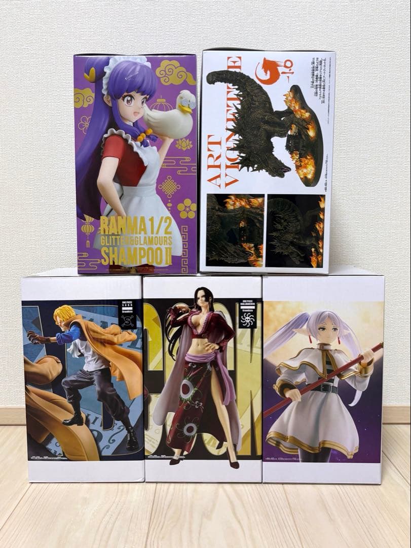 新品未開封 プライズフィギュア5体まとめ売り