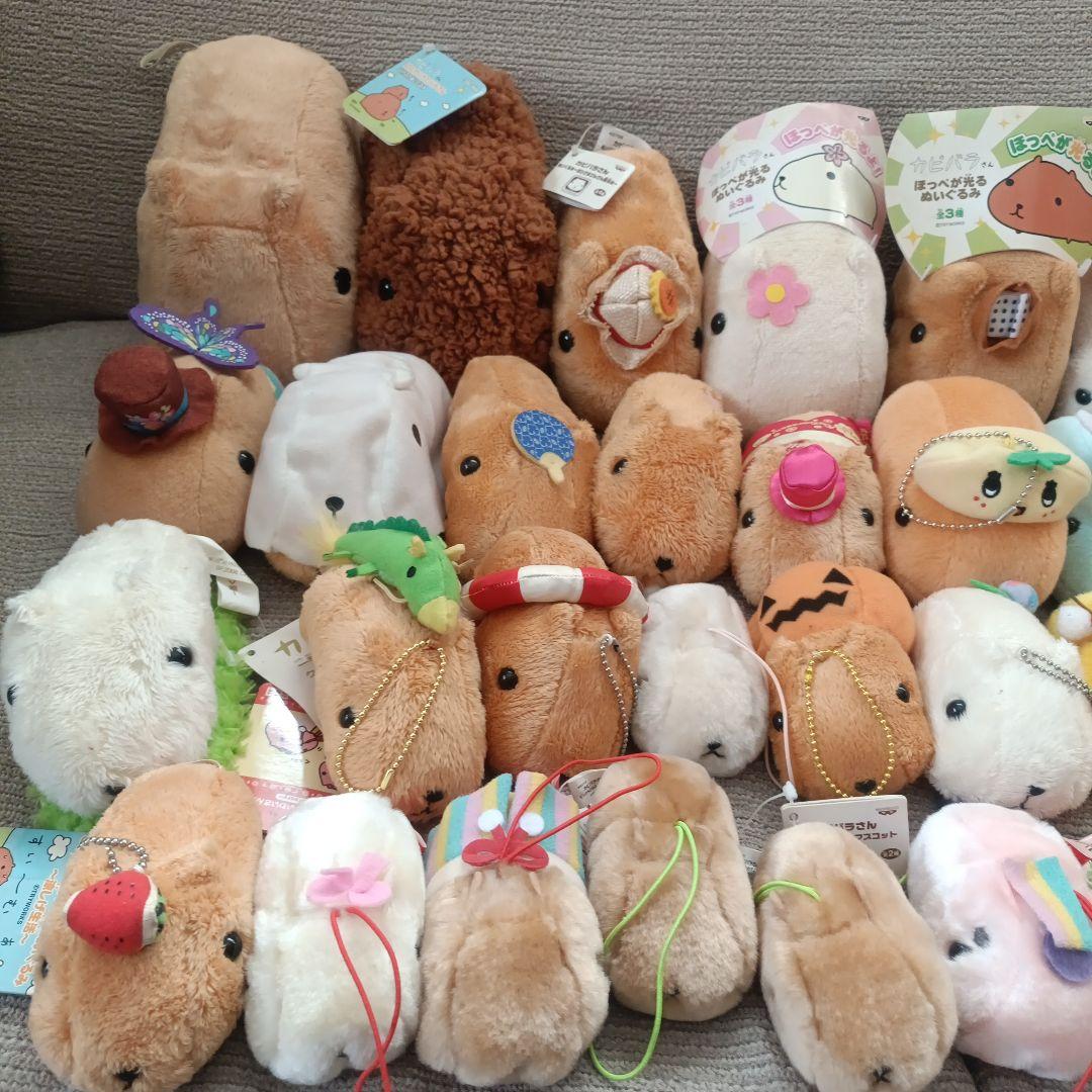 激レア　当時物　まとめ売り カピバラさん ぬいぐるみ マスコット キーチェーン
