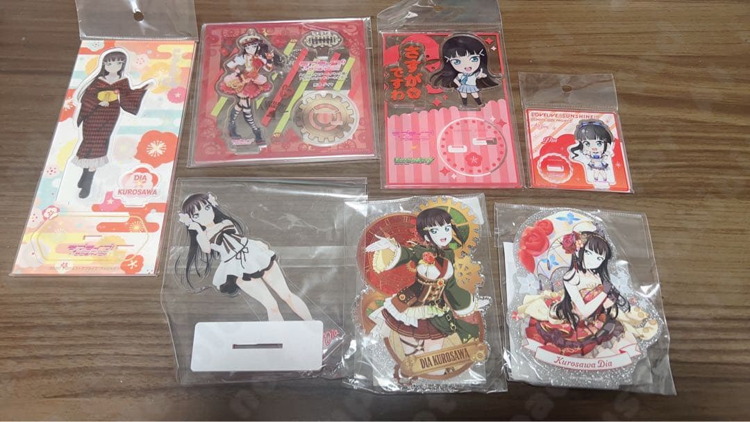 ラブライブサンシャイン　Aqours 黒澤ダイヤ　アクスタ　22点セット