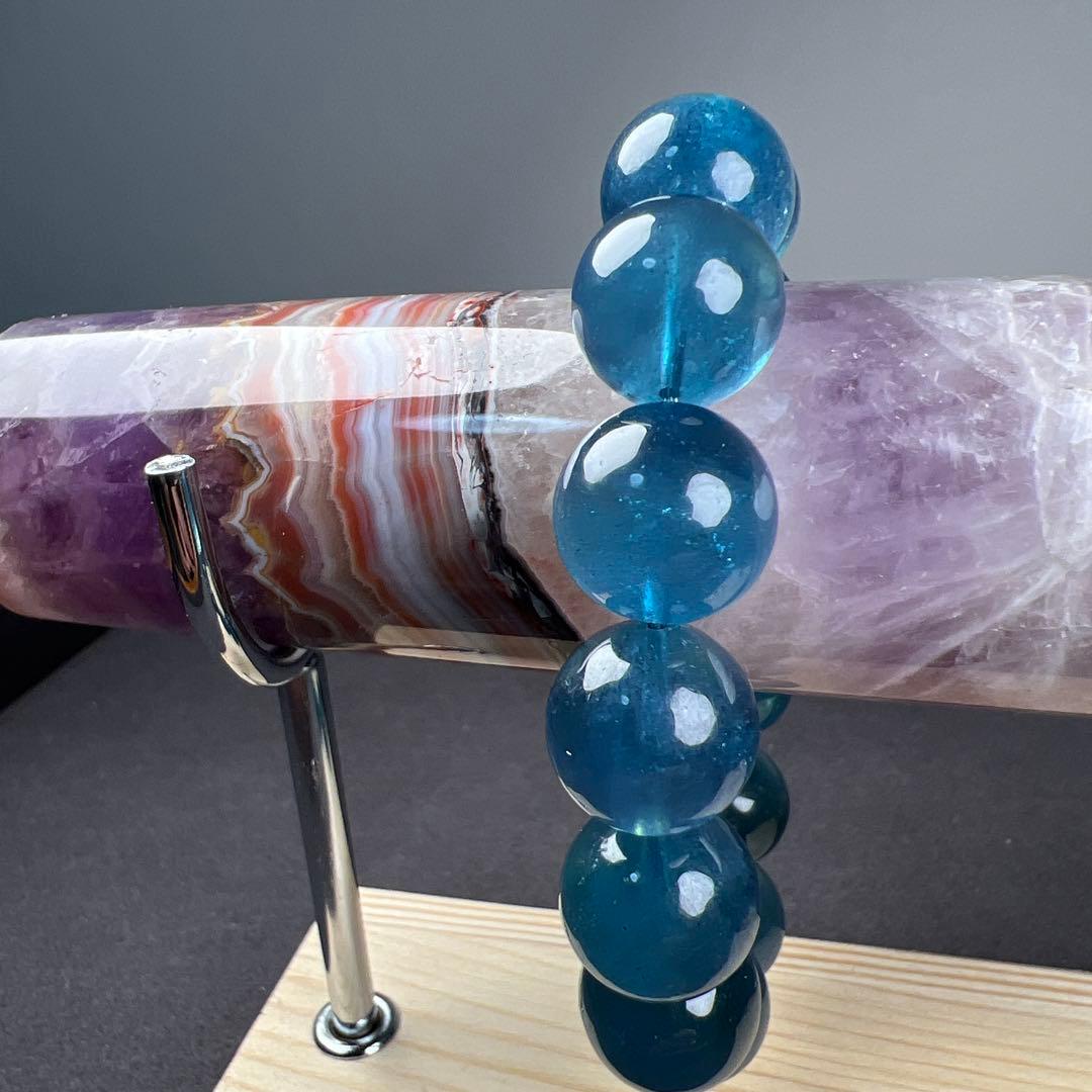 天然石　クレイジーレースアメジスト　ブレスレットスタンド