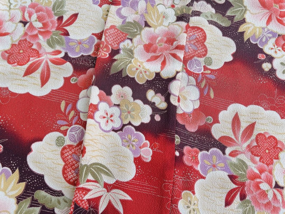 七五三 7歳着物 大正ロマン風