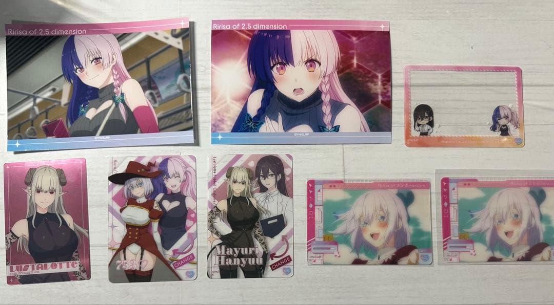 2.5次元の誘惑 にごリリ 橘美花莉 9点セット +753♡ まゆり 淡雪エリカ