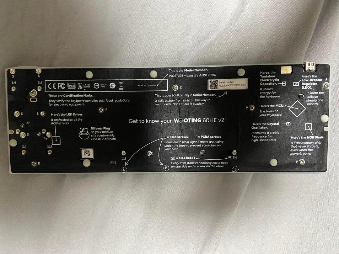 キーボード Wooting 60HE v2 Module