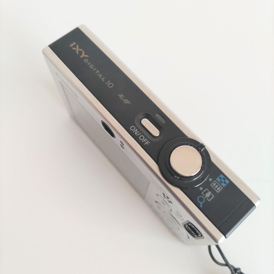 動作品 Canon デジカメ IXY DIGITAL 10 ブラック