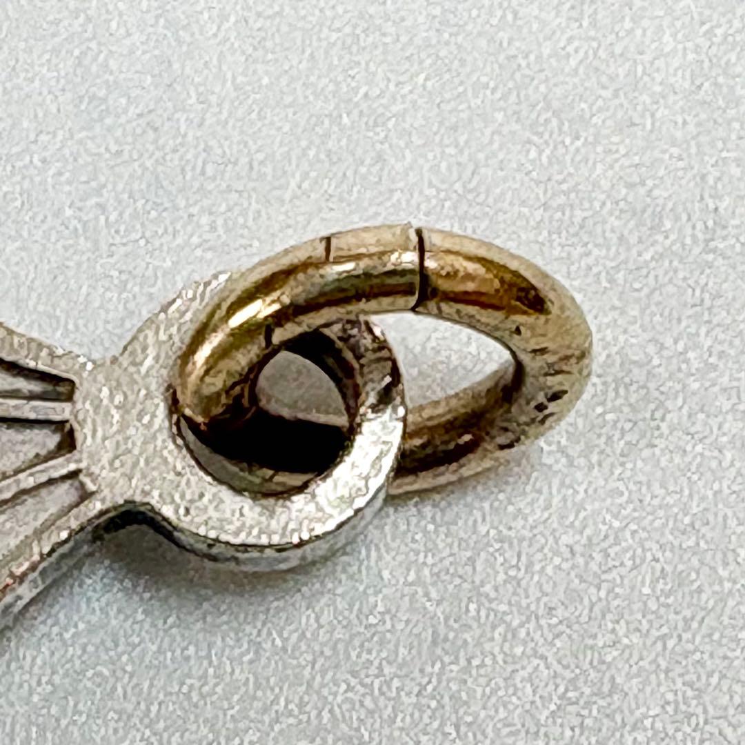 アンティーク 大型 聖母マリア イエス メダイ ペンダントトップ 52x27mm