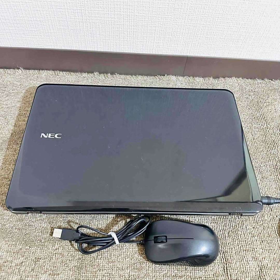 S179 NECノートパソコンSSD高速サクサク動くWindows11オフィス付