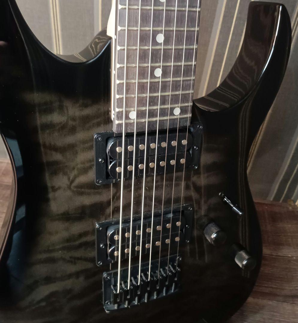 極美品 ibanez GRG7221QA アイバニーズ 7弦 ギター ギグケース