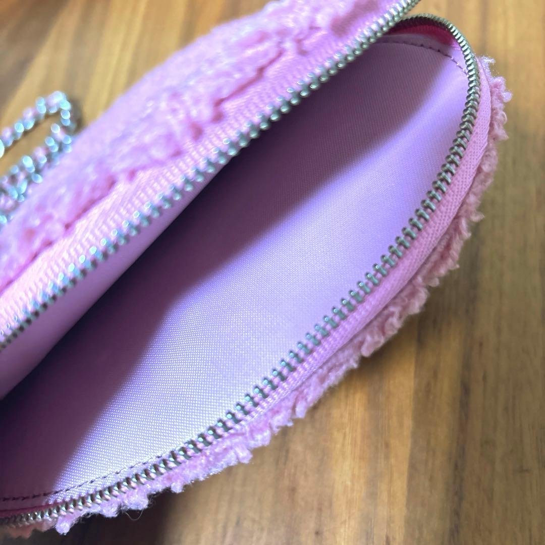 美品 ajew ハート型 iPhone 15proケース pink ピンク