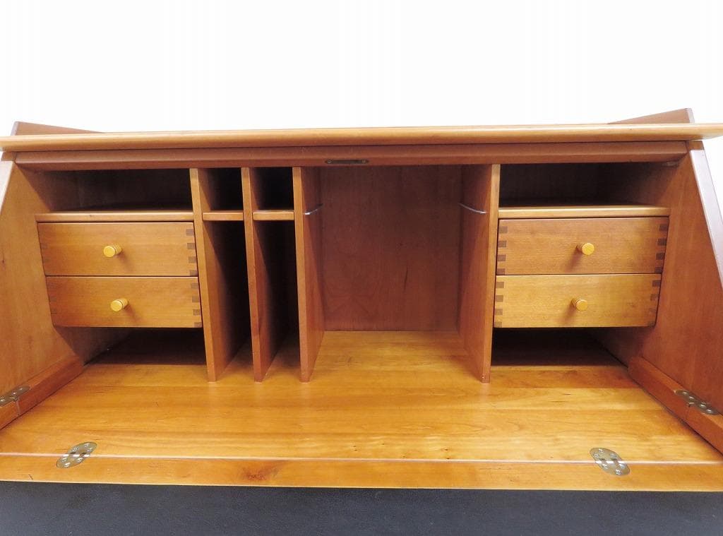 北欧■デンマーク ライティングビューロー■チーク無垢材■デスク チェスト