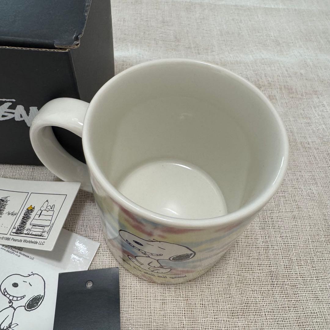 STUSSY SNOOPY PEANUTS マグカップ スヌーピー　レア！