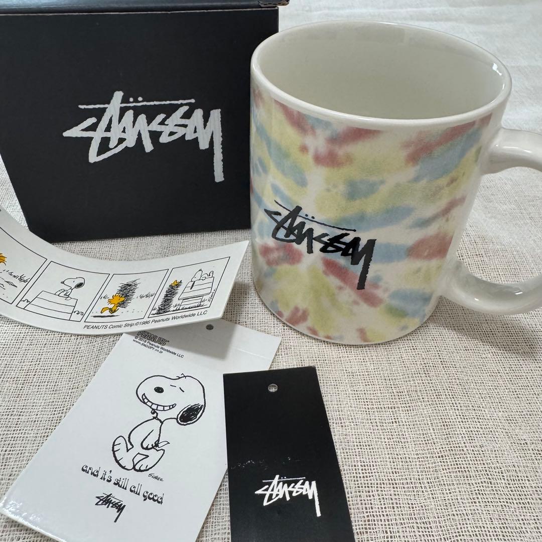STUSSY SNOOPY PEANUTS マグカップ スヌーピー　レア！