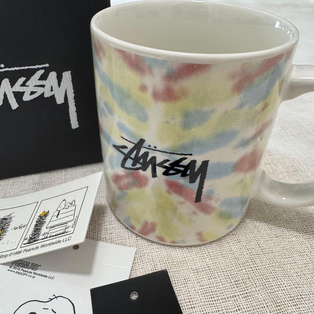 STUSSY SNOOPY PEANUTS マグカップ スヌーピー　レア！