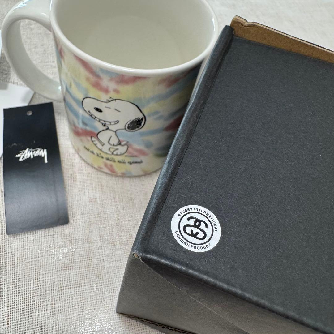 STUSSY SNOOPY PEANUTS マグカップ スヌーピー　レア！