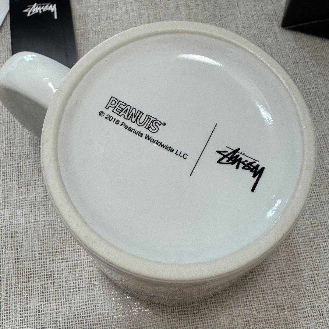 STUSSY SNOOPY PEANUTS マグカップ スヌーピー　レア！