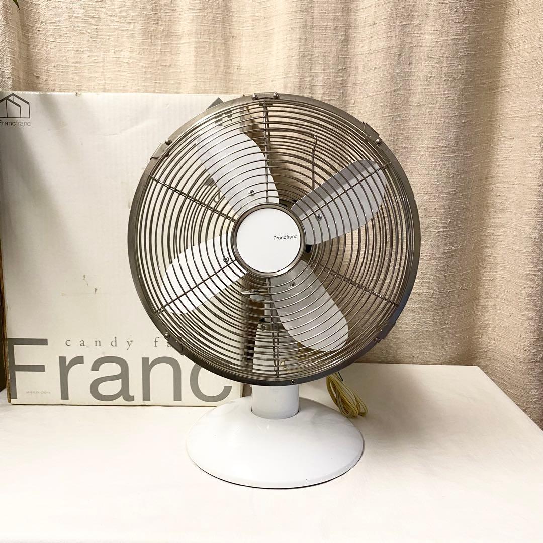 可愛すぎる！オシャレ部屋に変身♪ レトロ調 ミニ扇風機 キャンディーファン