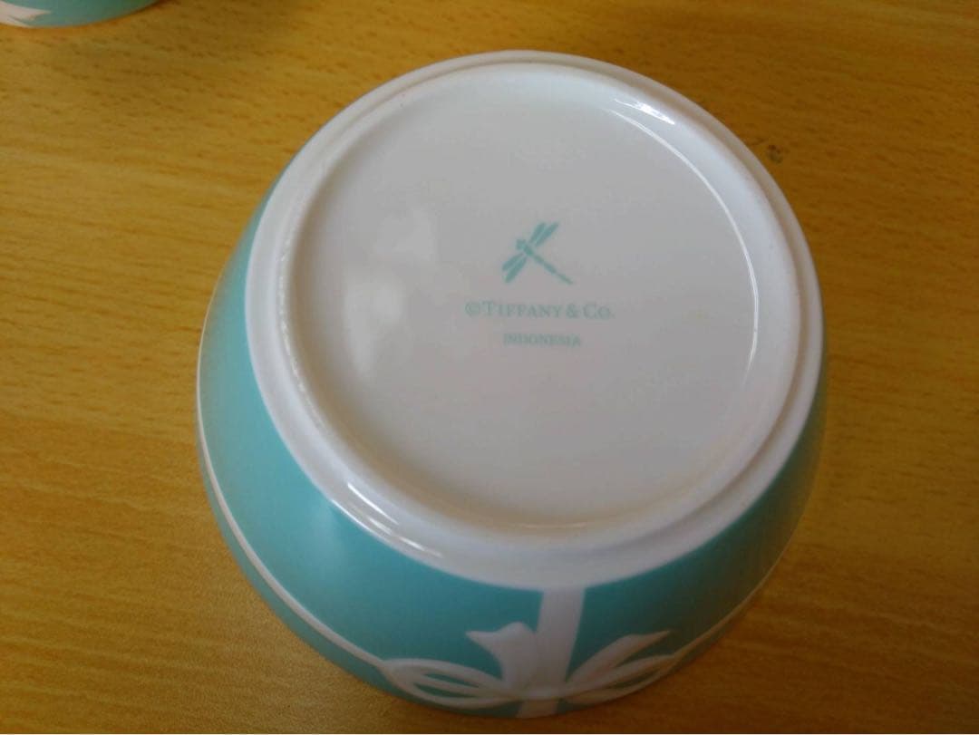 新品未使用 Tiffany & Co. ターコイズ ボウル 2個セット