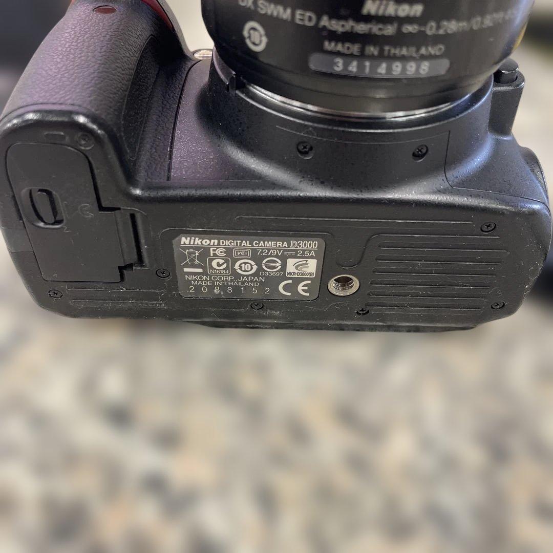 み*イ様 ★Nikon ニコン デジタルカメラ D3000 一眼レフ ブラック