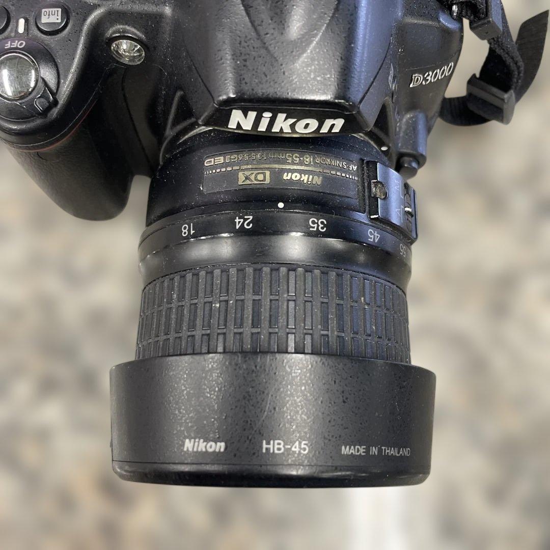 み*イ様 ★Nikon ニコン デジタルカメラ D3000 一眼レフ ブラック