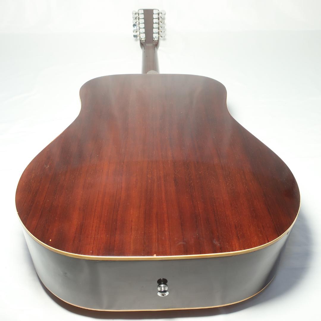 Morris B-23 12弦ギター ギグバッグ付 初期ロゴ 縦ロゴ 1971年