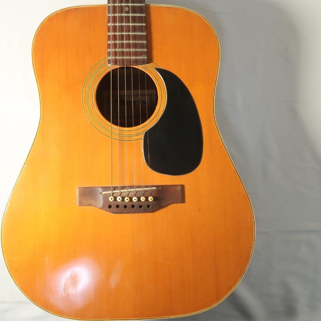 Morris B-23 12弦ギター ギグバッグ付 初期ロゴ 縦ロゴ 1971年