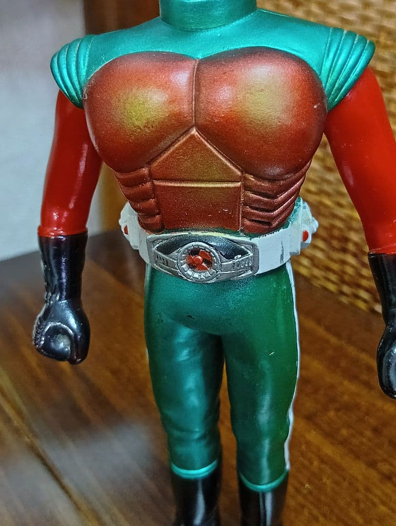 美品　仮面ライダー　スカイライダー　ソフビ　ポピー　石森プロ