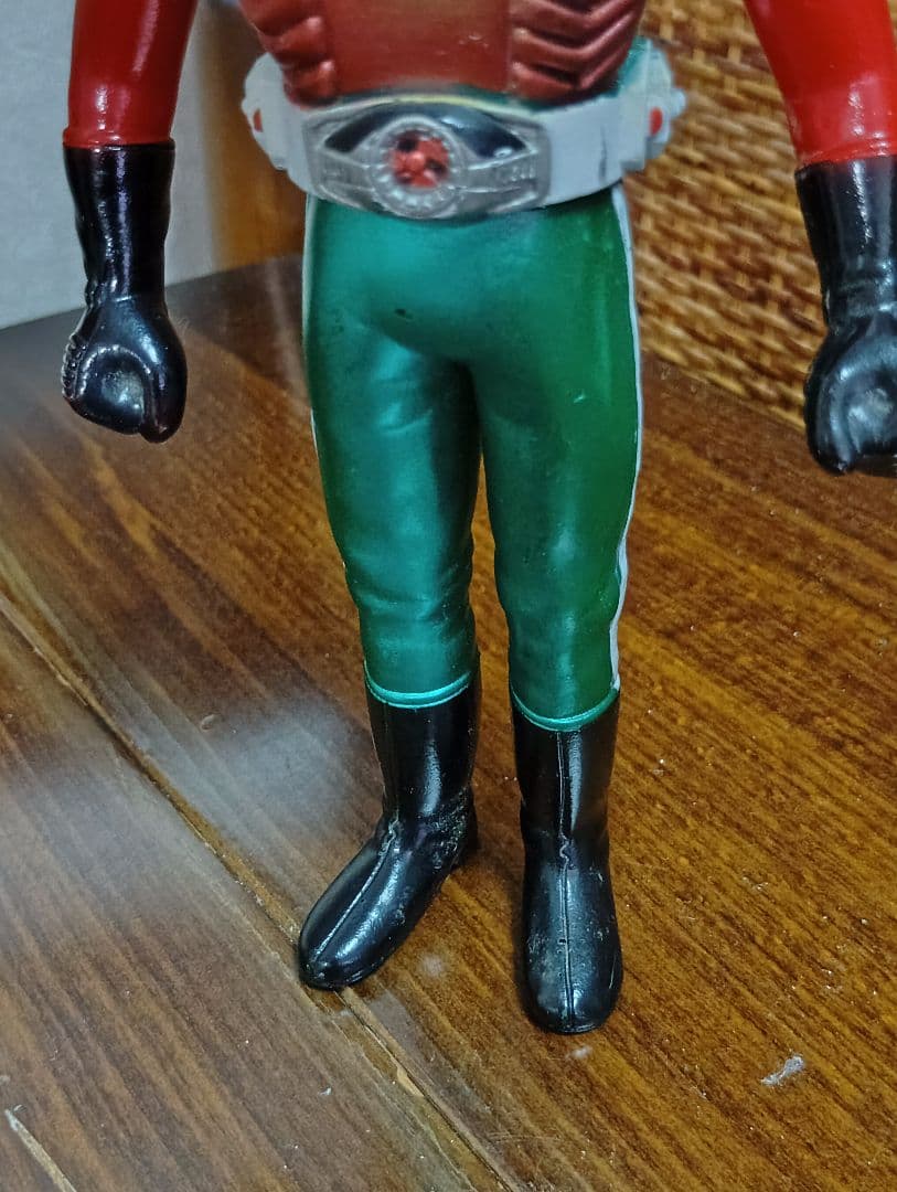 美品　仮面ライダー　スカイライダー　ソフビ　ポピー　石森プロ