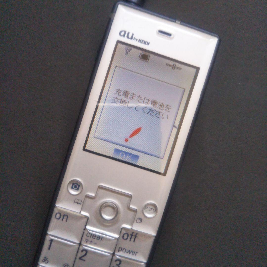 au 初代 INFOBAR インフォバー BUILDING ガラケー