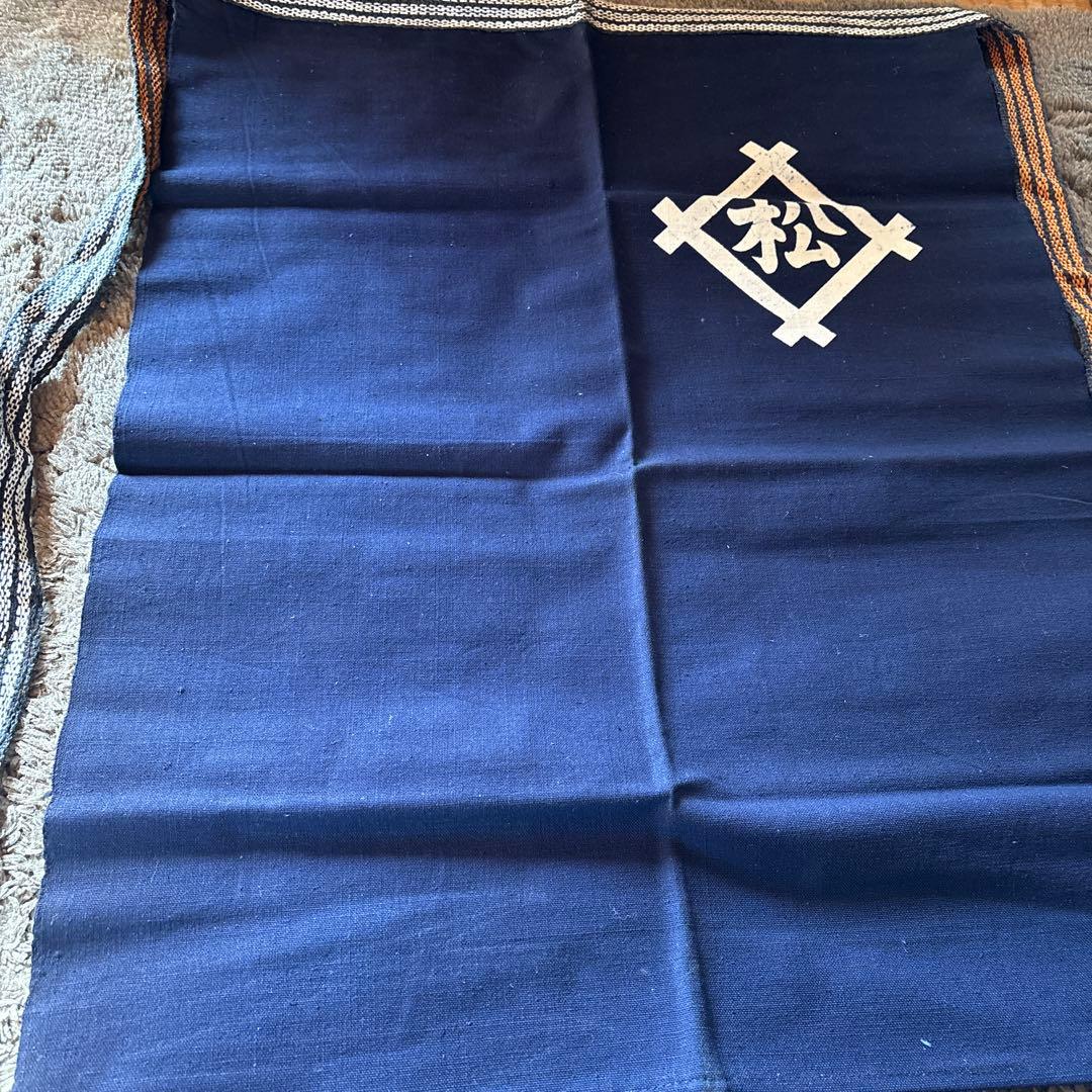 ネイビーエプロン6枚セット　業務用前掛け