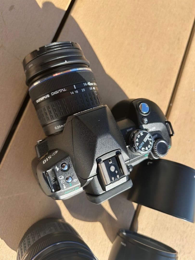 m*ラ様 【美品】オリンパス一眼レフカメラ OLYMPUS E-510ダブルズー