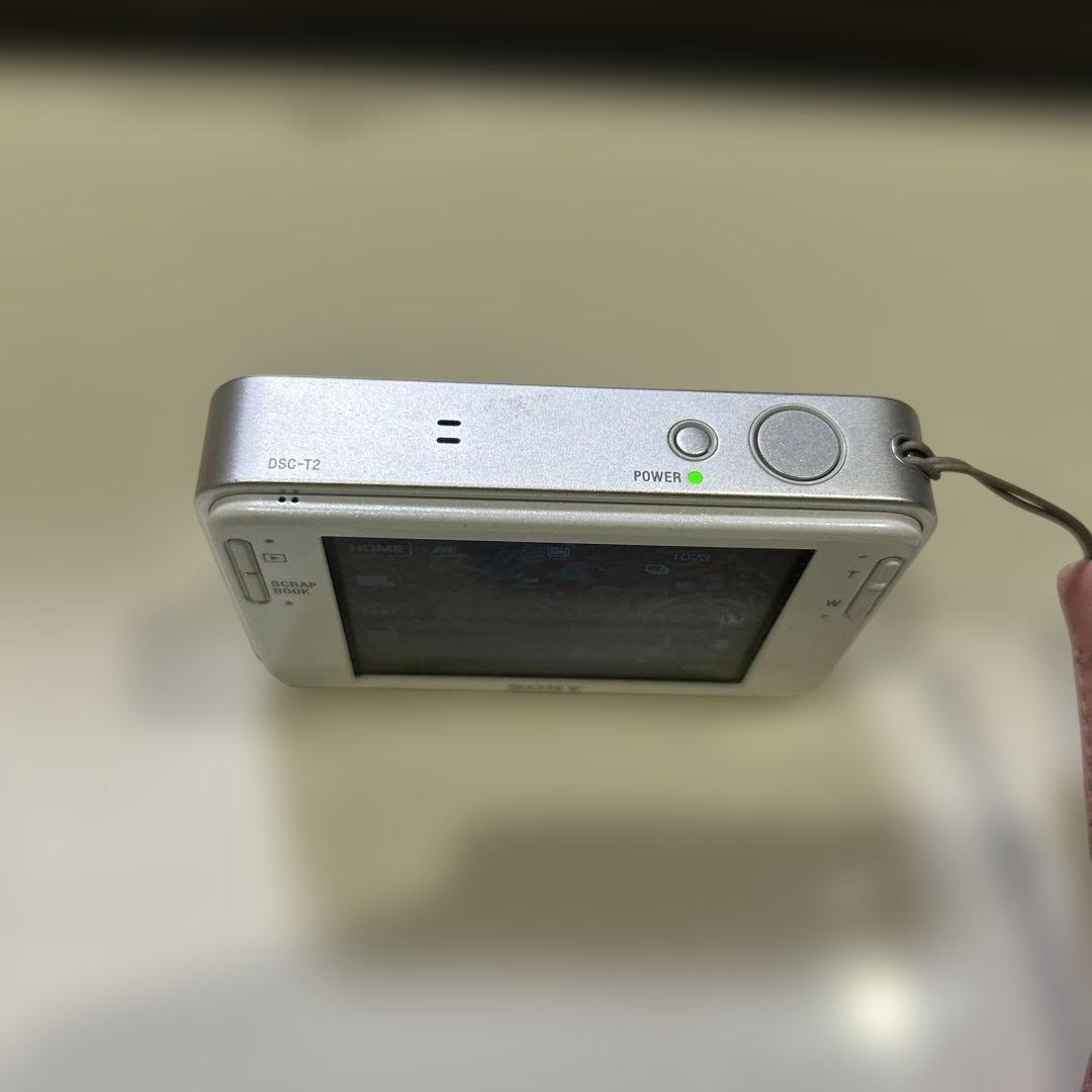 Sony Cyber-shot DSC T2 デジタルカメラ 本体と充電器