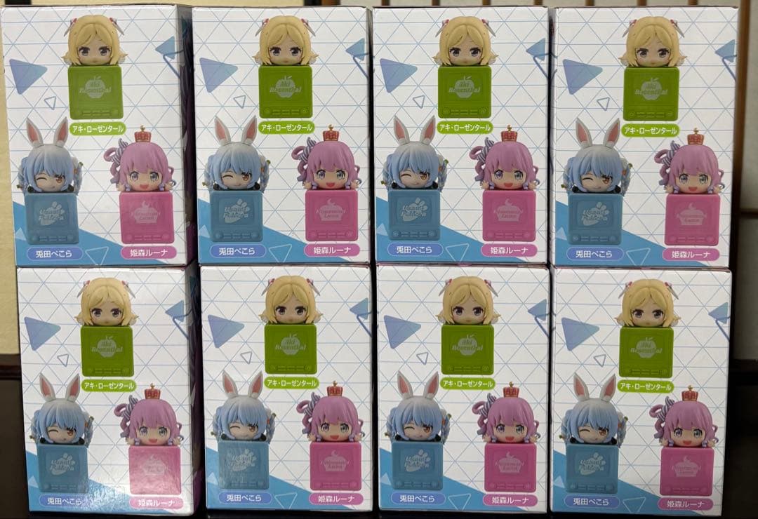ホロライブ　ひっかけフィギュア　姫森ルーナ　8個セットまとめ売り