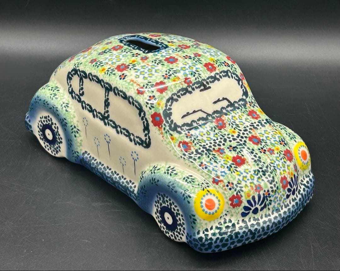 陶器　ポーリッシュポタリー　セラミカ　ガリア社　ユニカットシリーズ　バンク