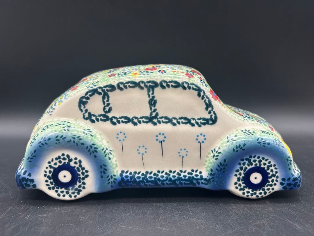 陶器　ポーリッシュポタリー　セラミカ　ガリア社　ユニカットシリーズ　バンク