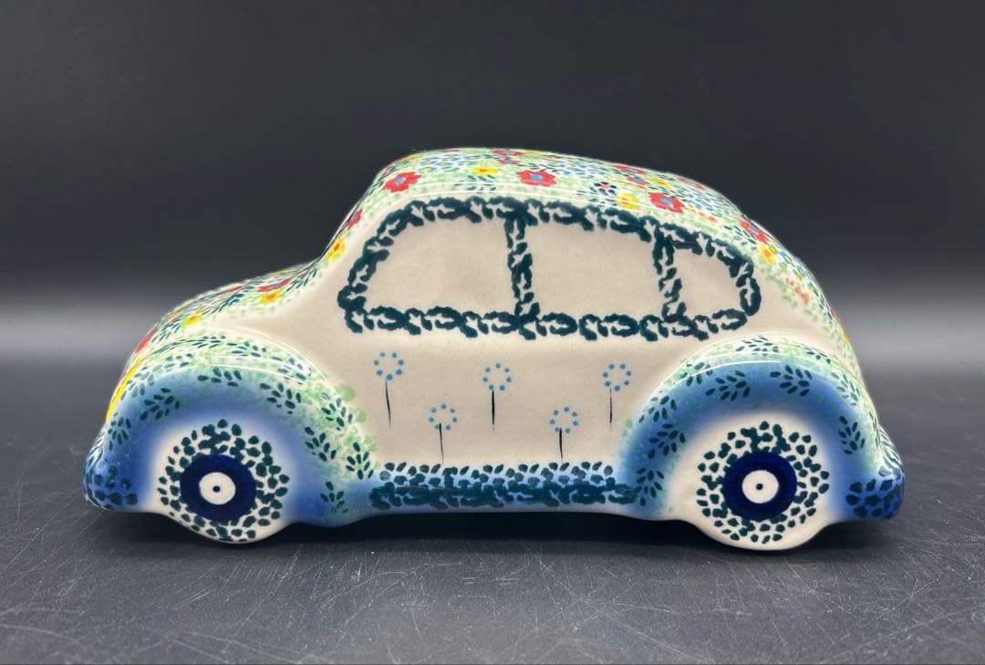 陶器　ポーリッシュポタリー　セラミカ　ガリア社　ユニカットシリーズ　バンク