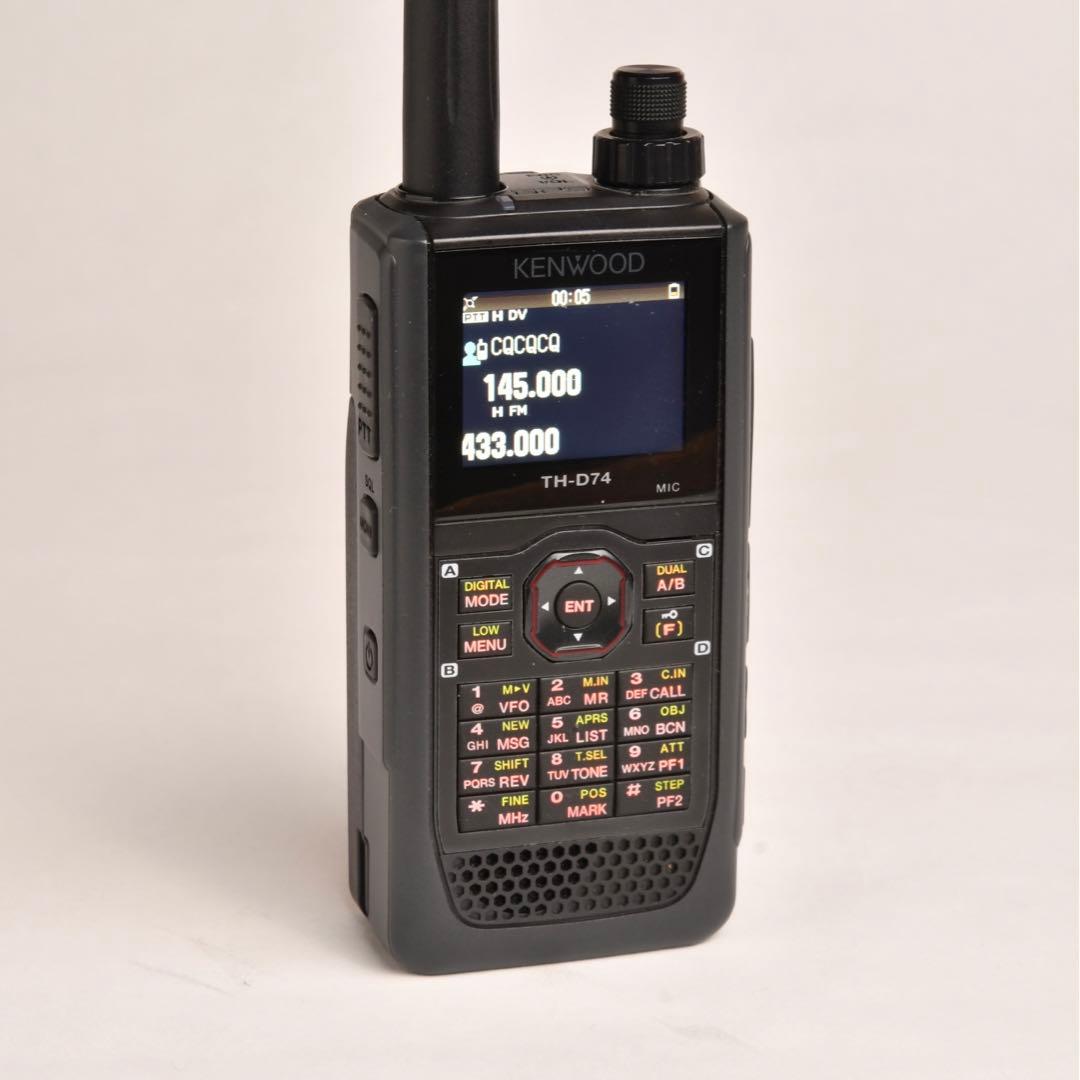 ケンウッドTH-D74ハンディトランシーバー美品