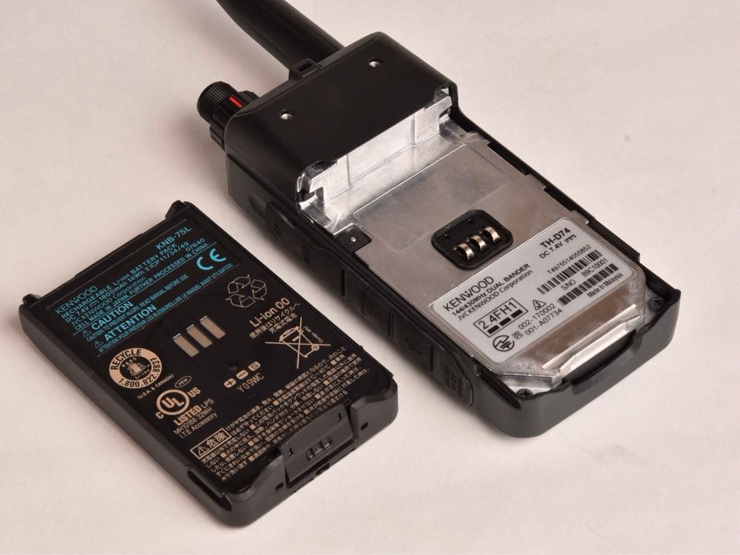 ケンウッドTH-D74ハンディトランシーバー美品