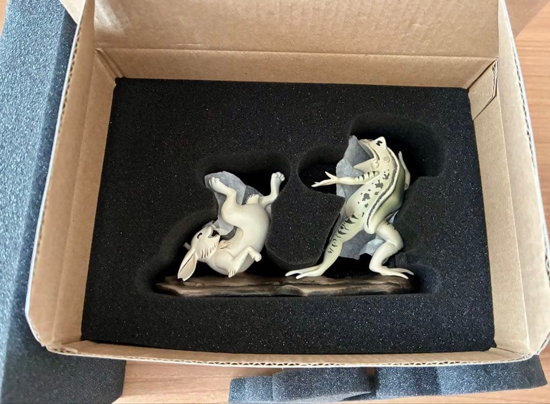 海洋堂　美術作品立体図鑑　鳥獣戯画フィギュア