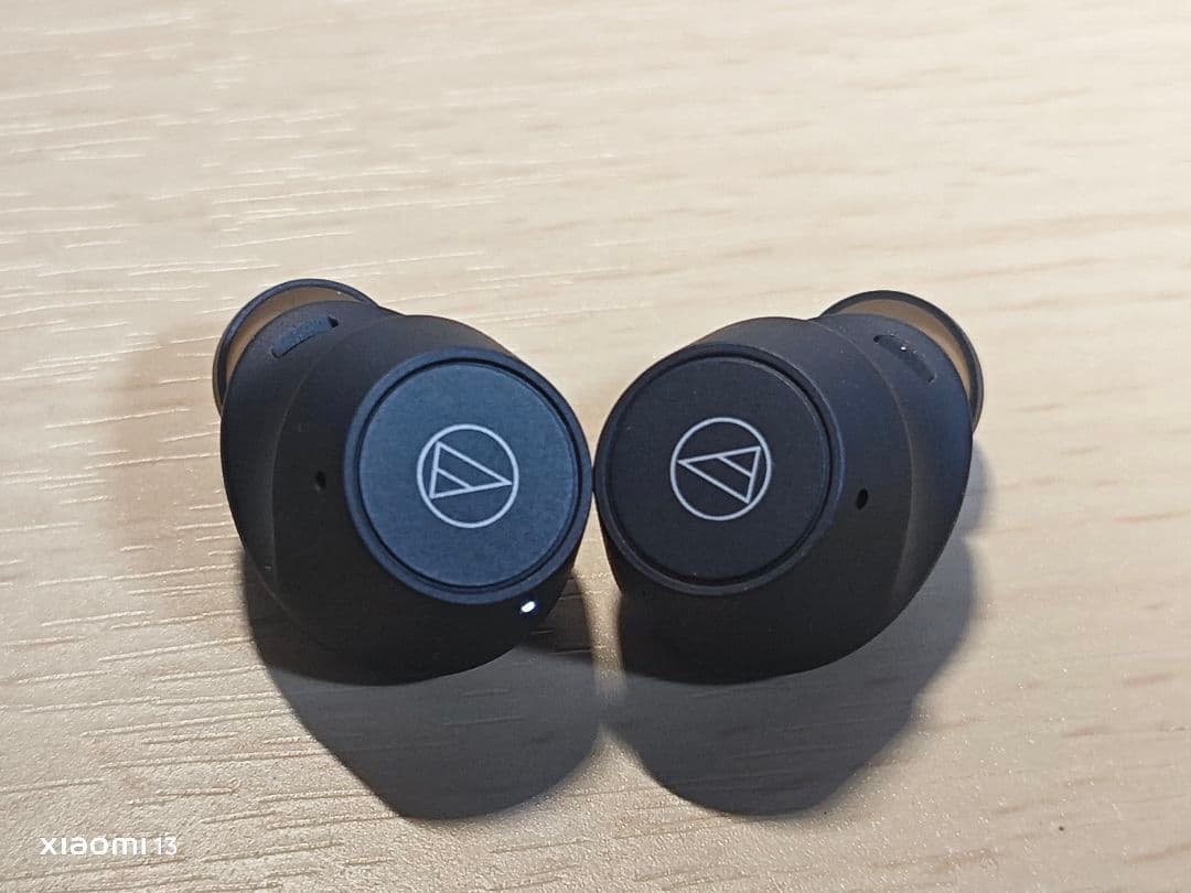 【ほぼ未使用】Audio-Technica ATH-CKS30TW+ ブラック