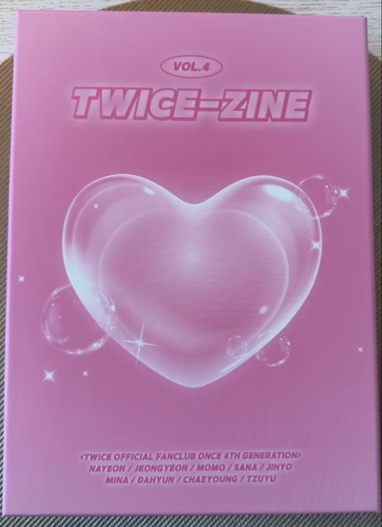 激レア:TWICE OFFICIAL FANCLUB ONCE 4期 会員キット