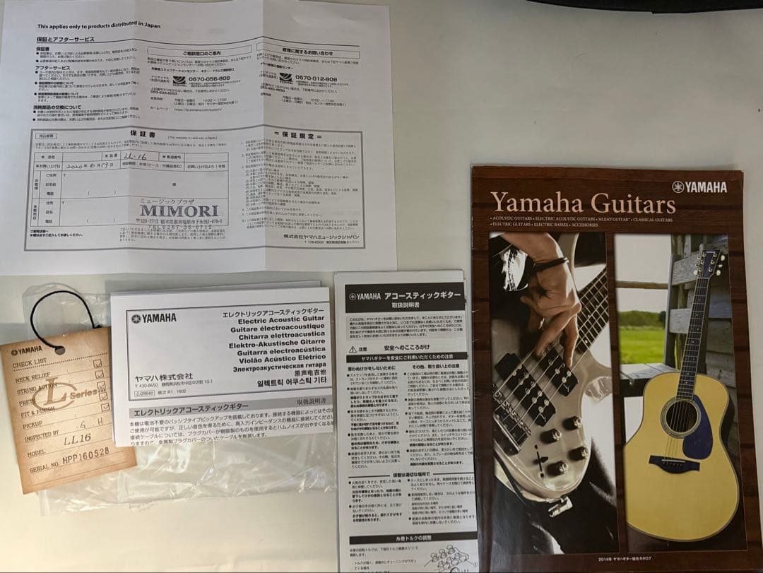 【キズあり】YAMAHA LL16 ARE その他付属品