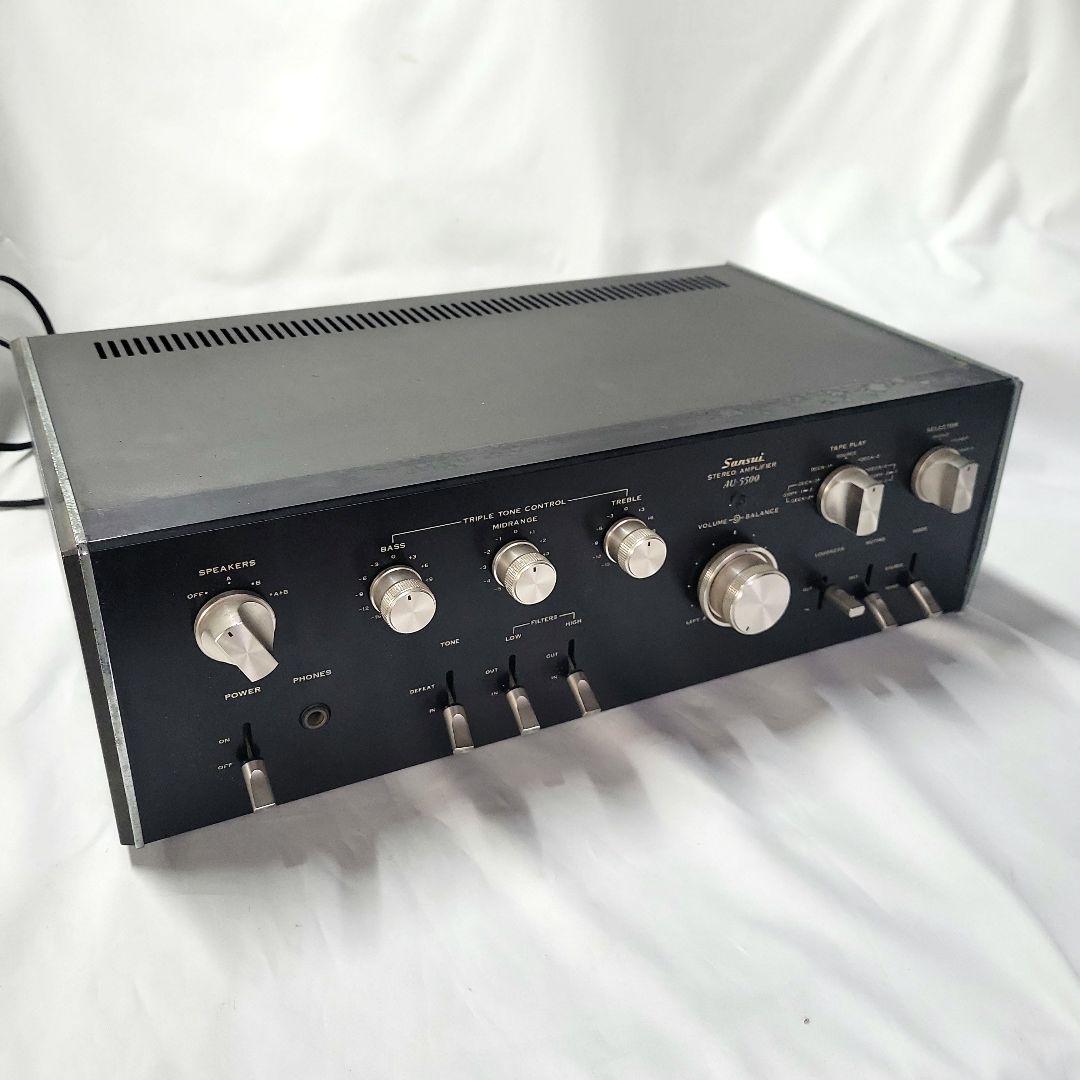 マ*ン様 Vintage AMP サンスイ AU-5500 プリメインアンプ ジ