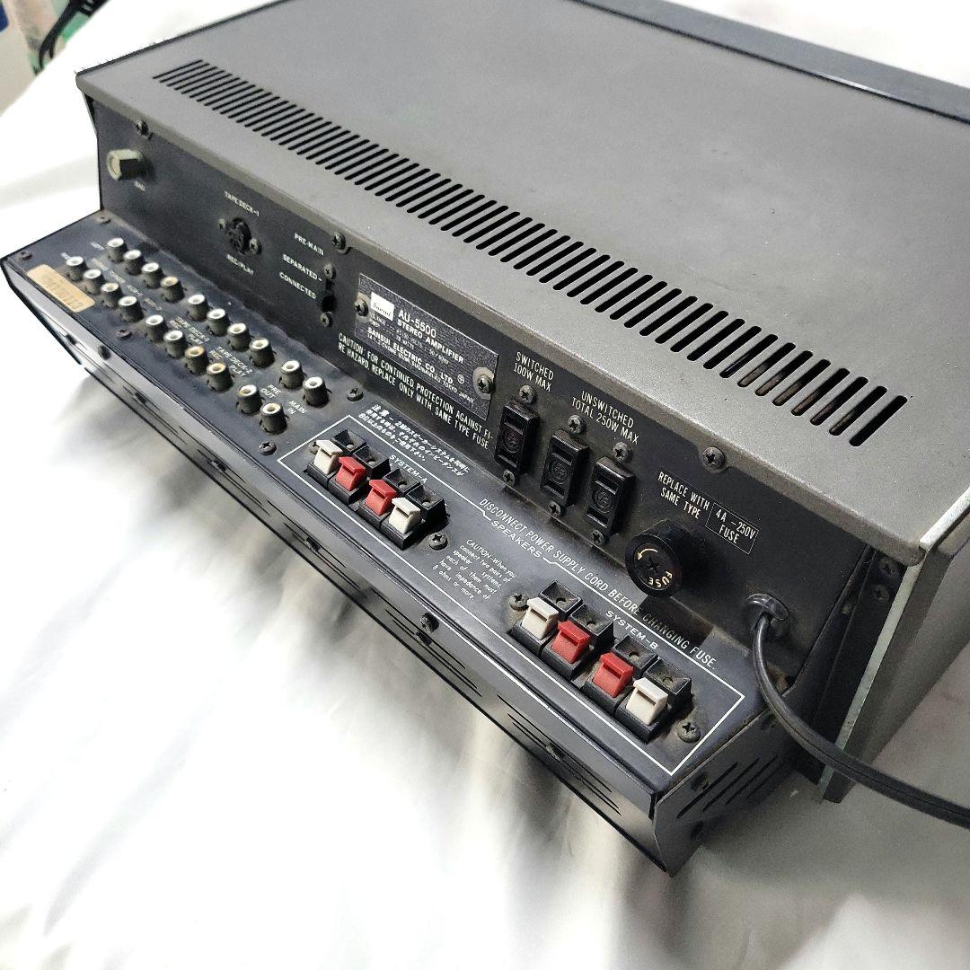 マ*ン様 Vintage AMP サンスイ AU-5500 プリメインアンプ ジ