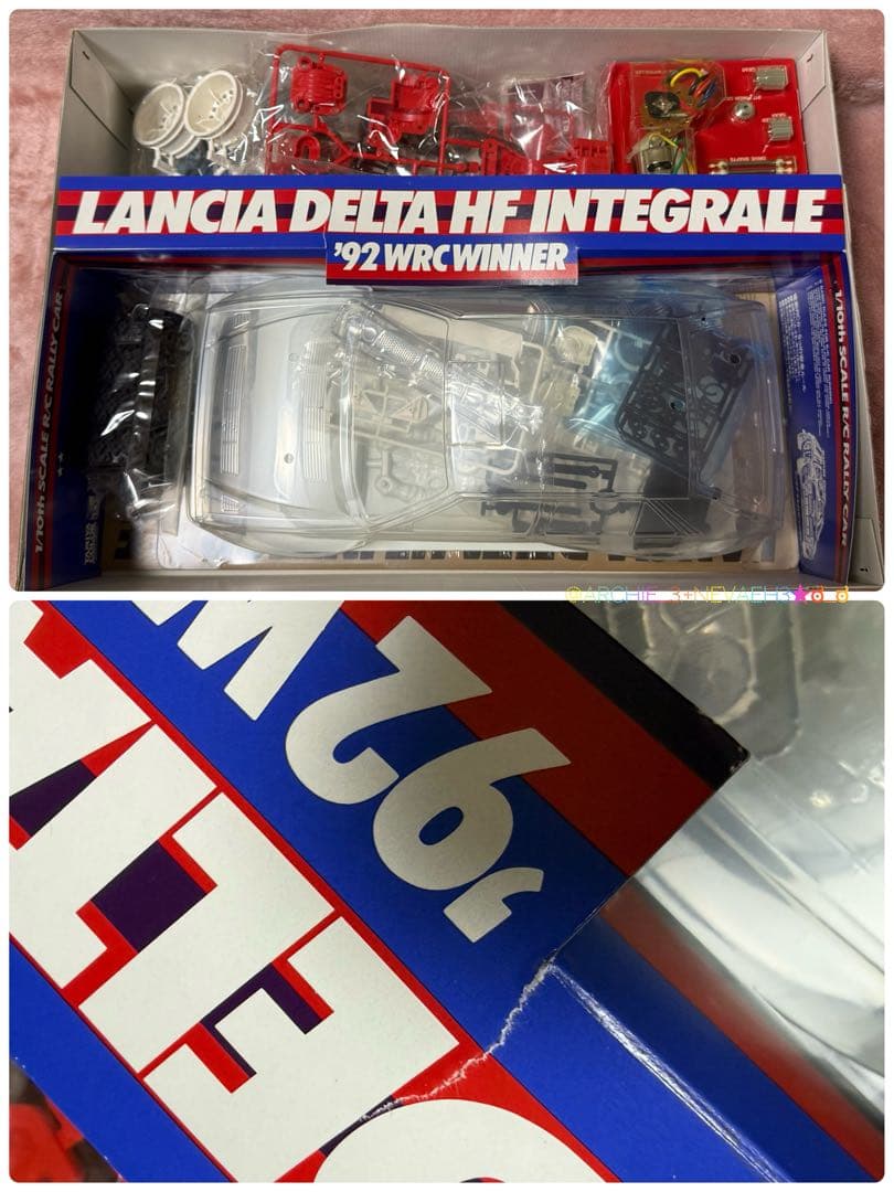 未組み立て★ラスト１台★タミヤ★ランチアデルタHFインテグラーレ92WRC優勝車