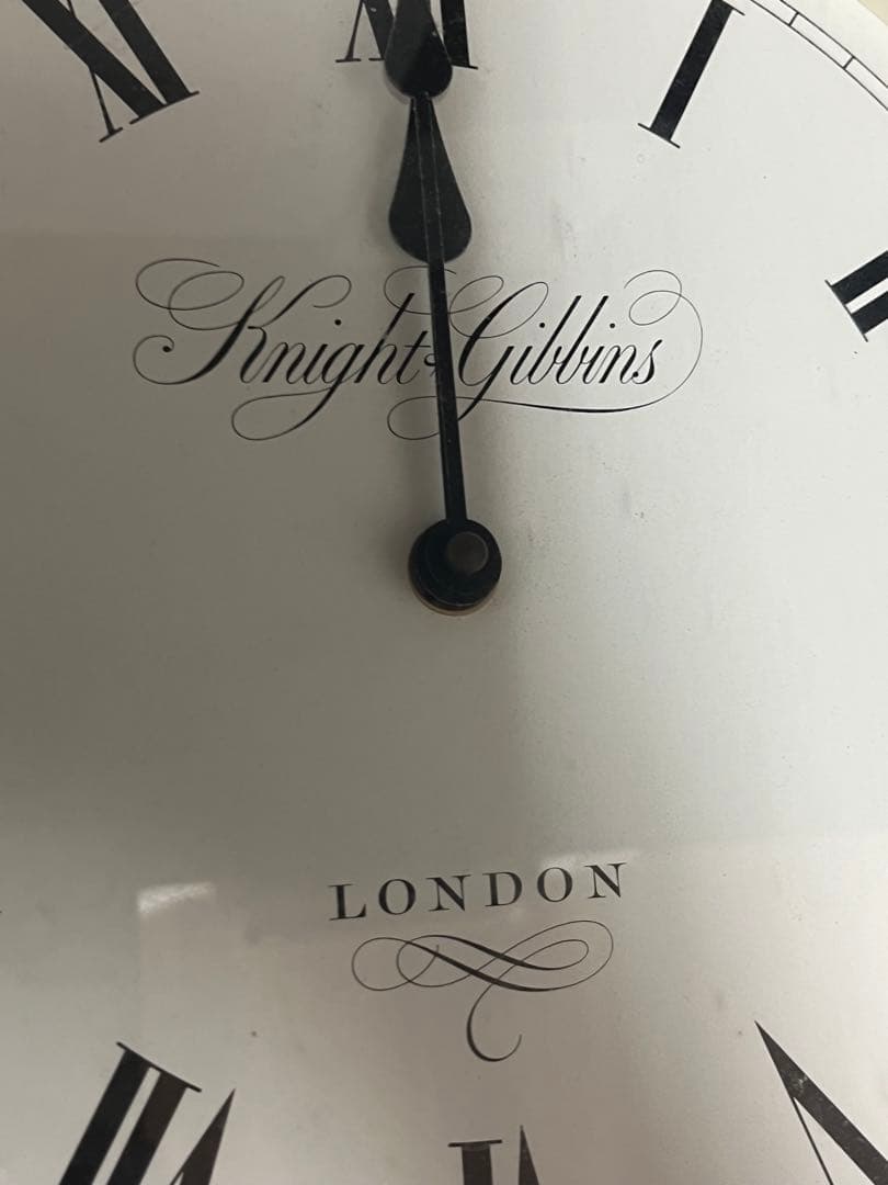 ナイトビギンズ　掛時計 直径約32cm アンティーク