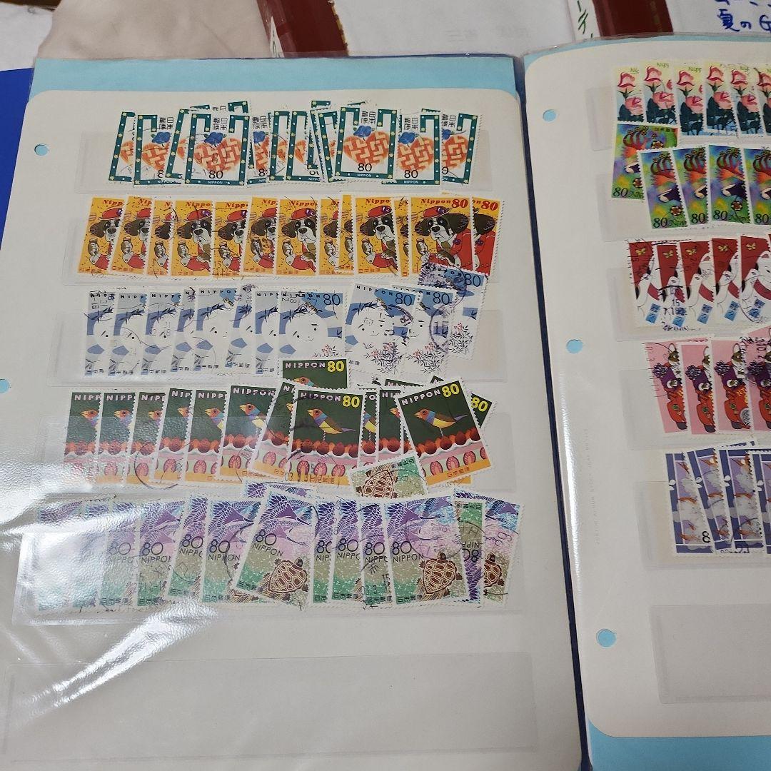 グリーティング　日本使用済み切手7冊