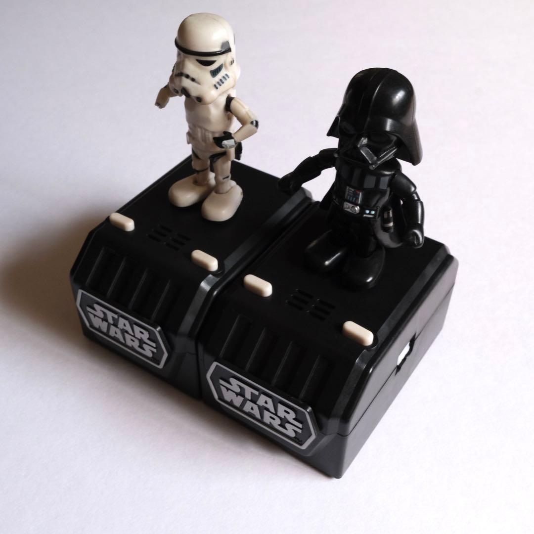 希少！STAR WARSスペースオペラ ダースベイダー&ストームトルーパー動作品