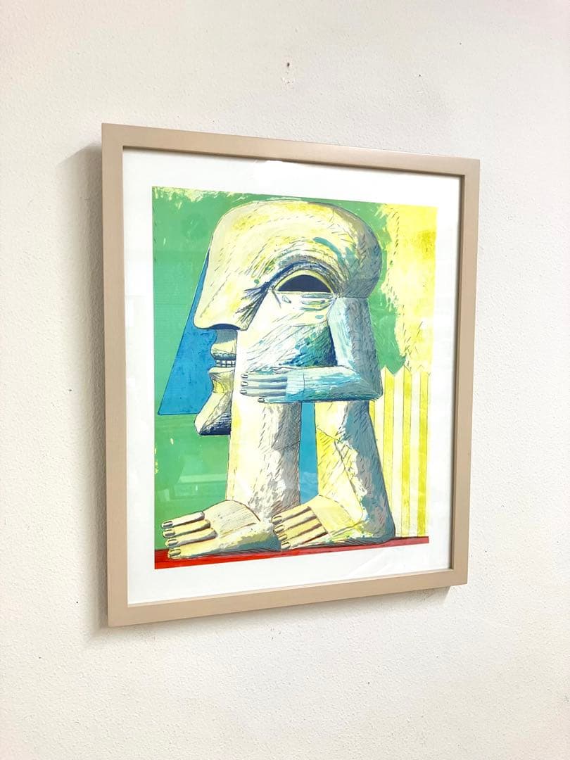 Horst Antes (ホルスト•アンテス) /版画 (リトグラフ)額装