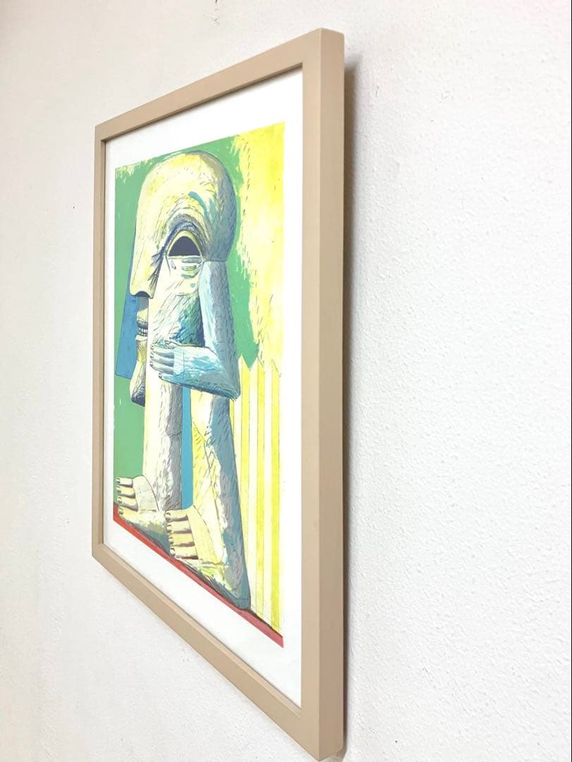 Horst Antes (ホルスト•アンテス) /版画 (リトグラフ)額装