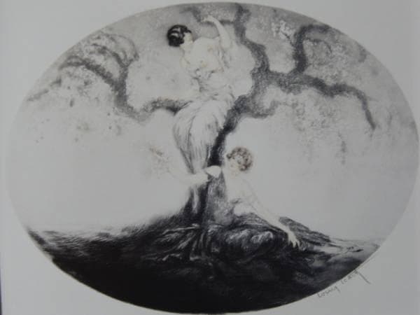 ルイ・イカール限定版・アールデコ/花の季節、版上刷サイン、希少な額装用画集より