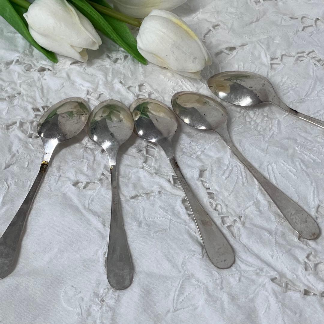 シルバー 925 ティースプーン 5本 silver